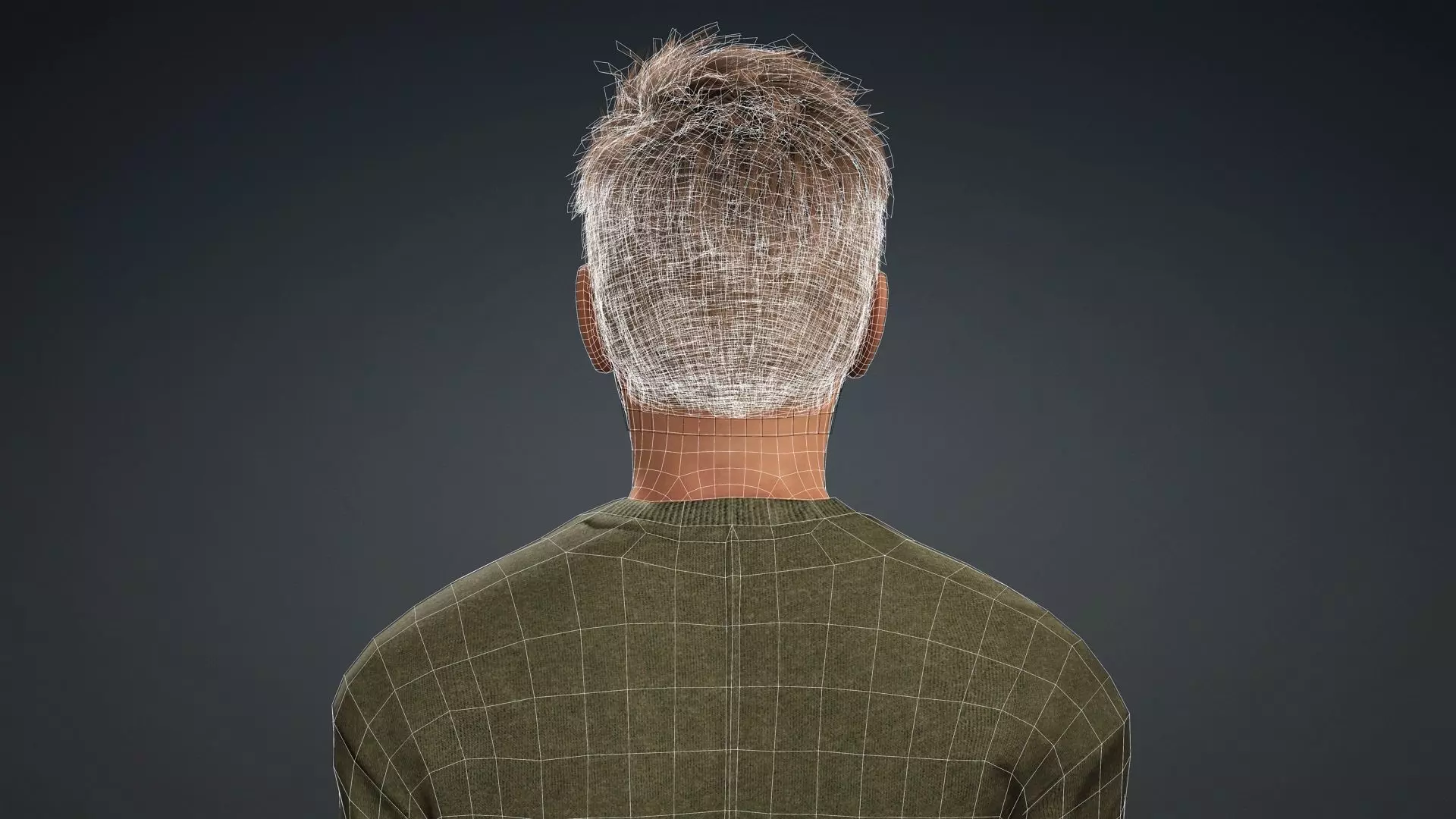 Realistic Male 3D Model 3D model_16