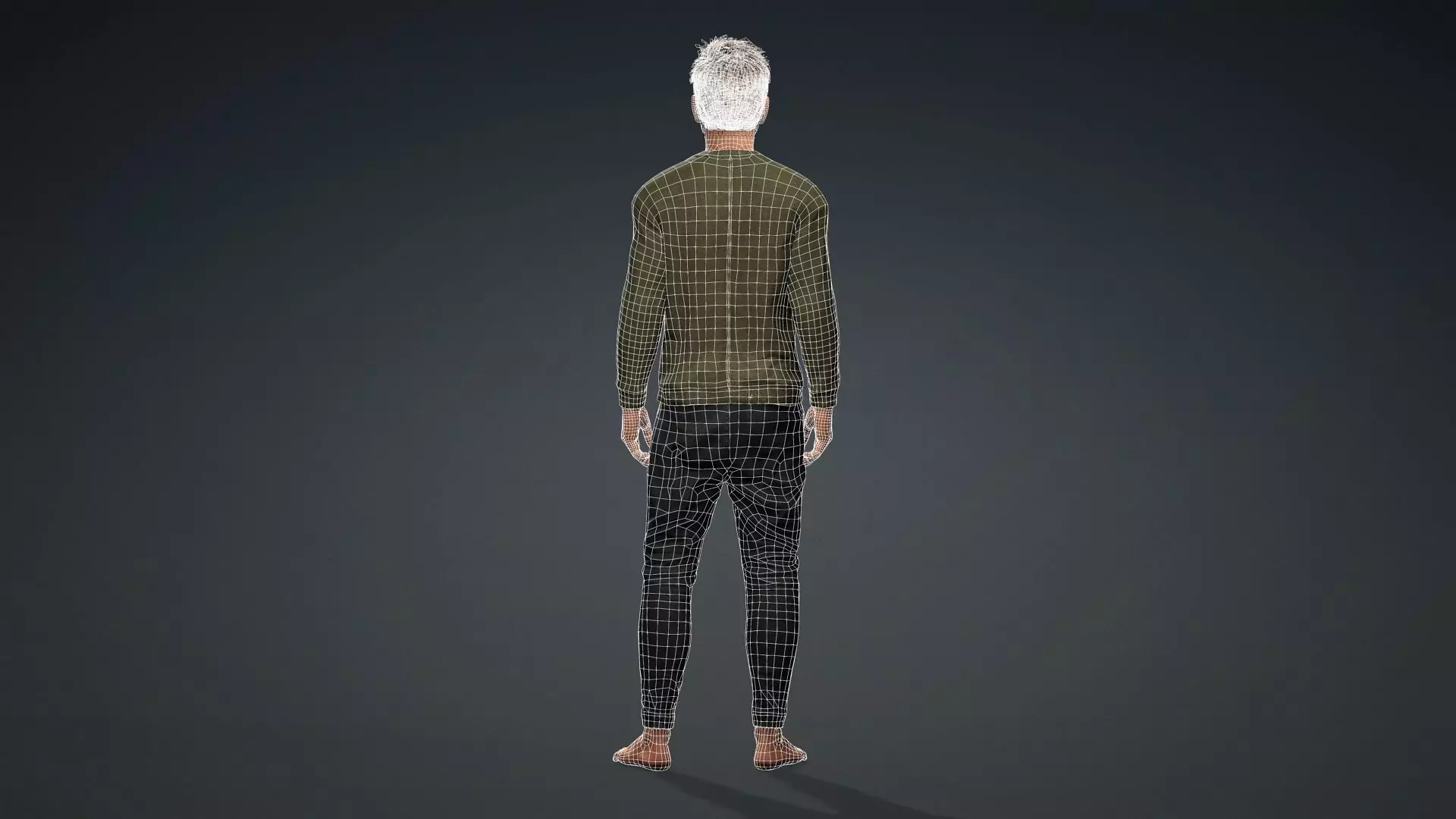 Realistic Male 3D Model 3D model_15