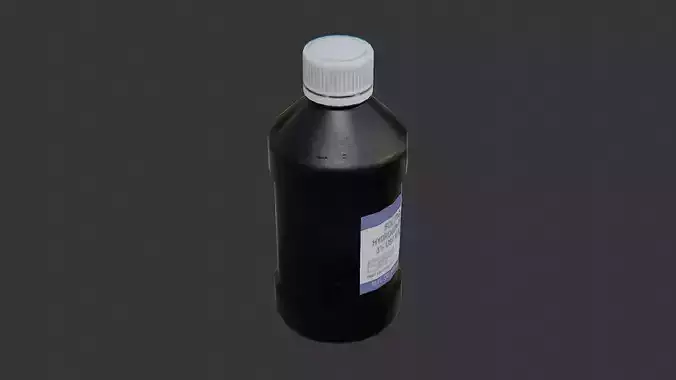 Medical Bottle with Neutral Label