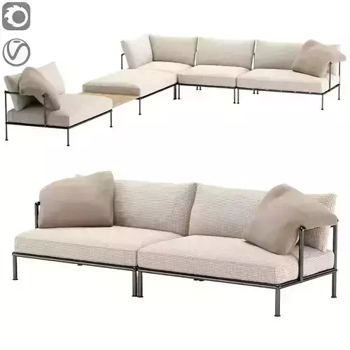 Nooch Outdoor Sofa v1