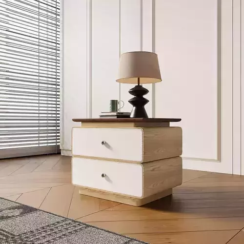 Realistic Bedroom Nightstand Scene Corona Render Ready