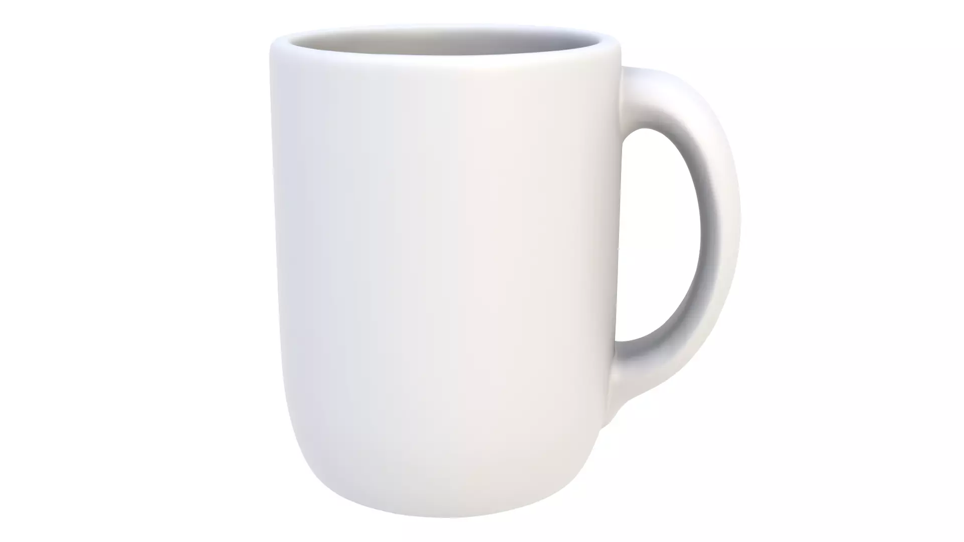 Mug smiling 05 3D model_3