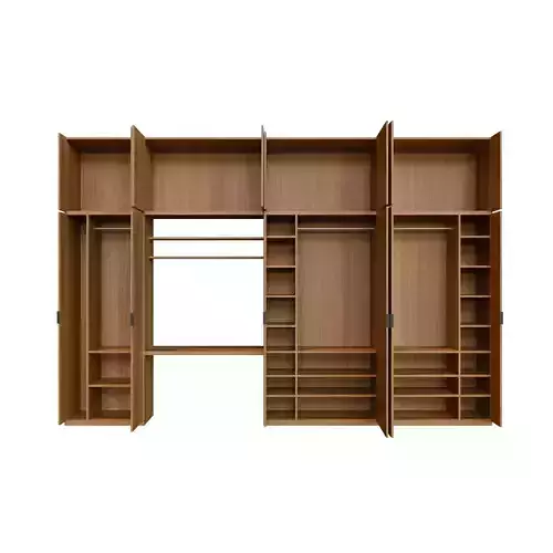 Wood Wardrobe For Bedroom Interior
