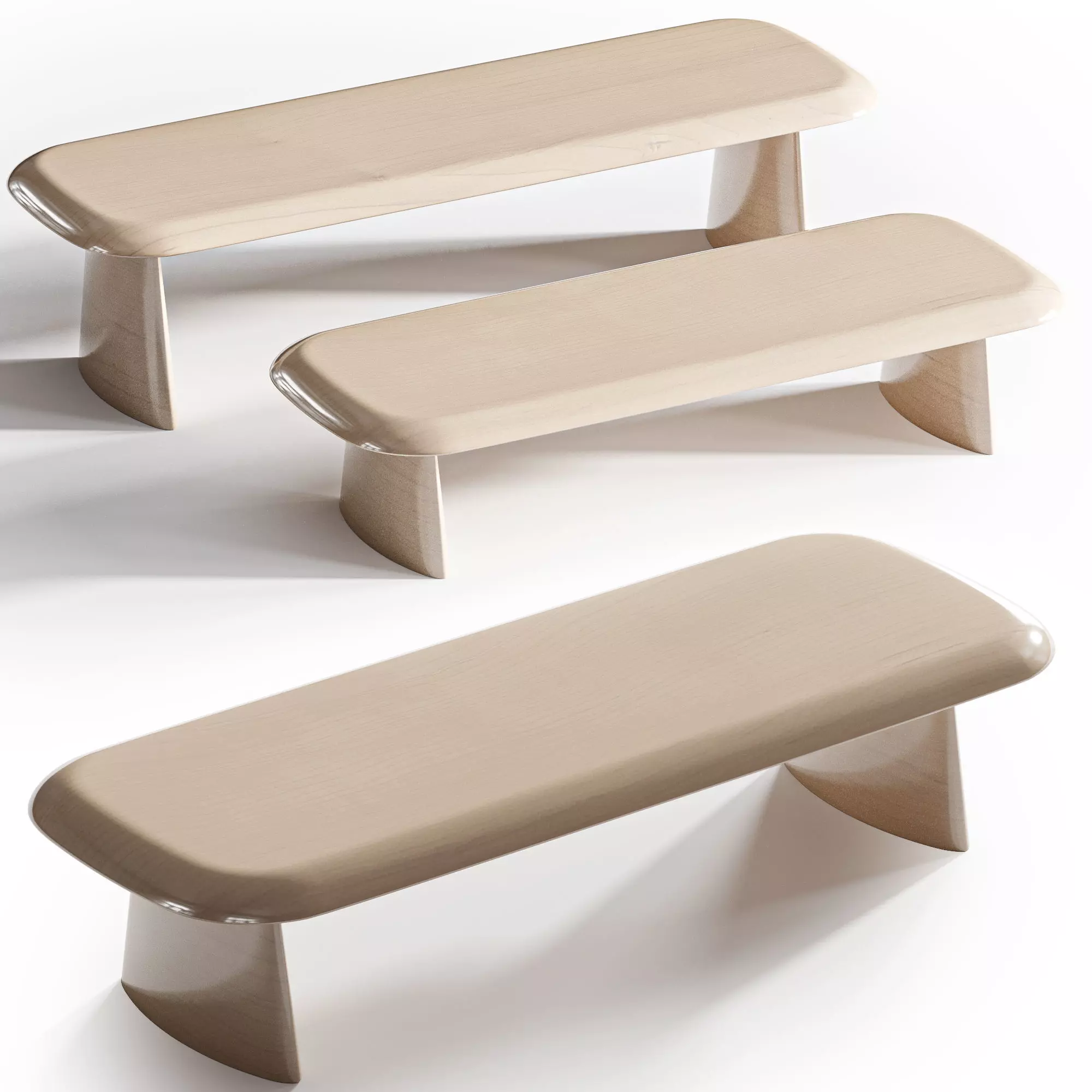 Coffee Table Set 22 3D model_0