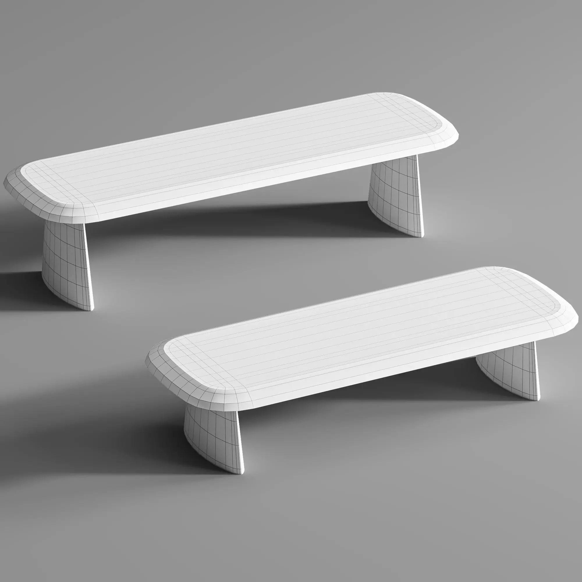 Coffee Table Set 22 3D model_4