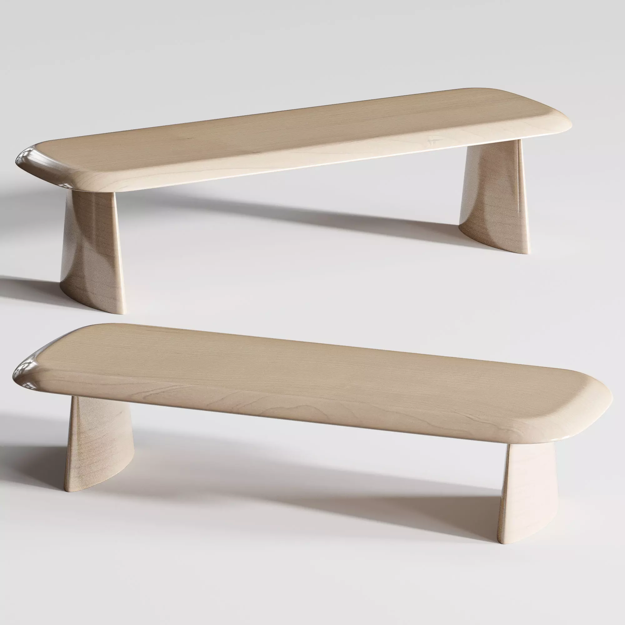 Coffee Table Set 22 3D model_3