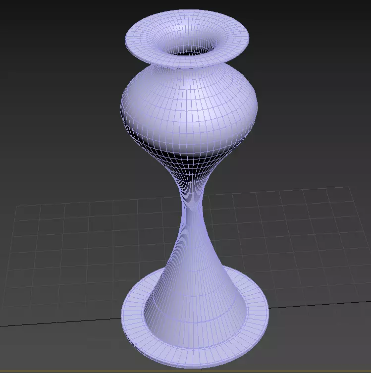 Empty Flower Vase  Low-poly 3D model_7