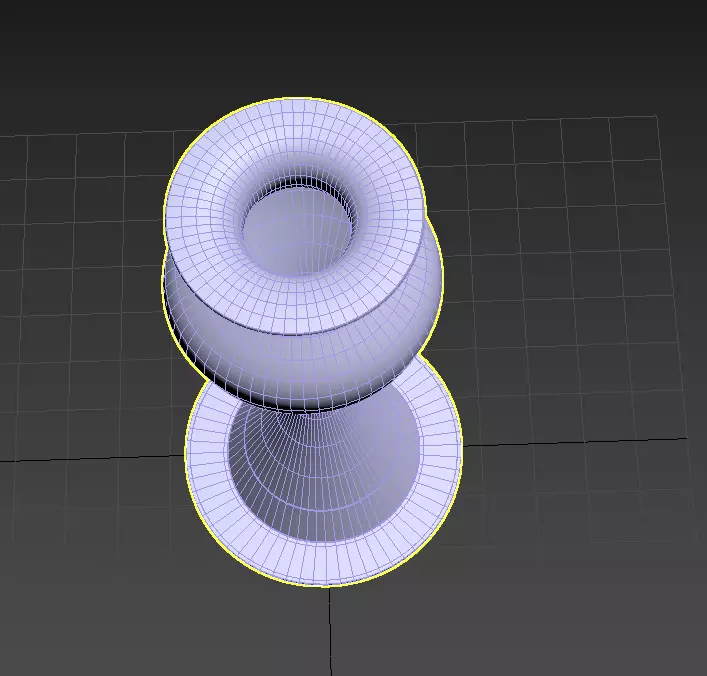 Empty Flower Vase  Low-poly 3D model_8