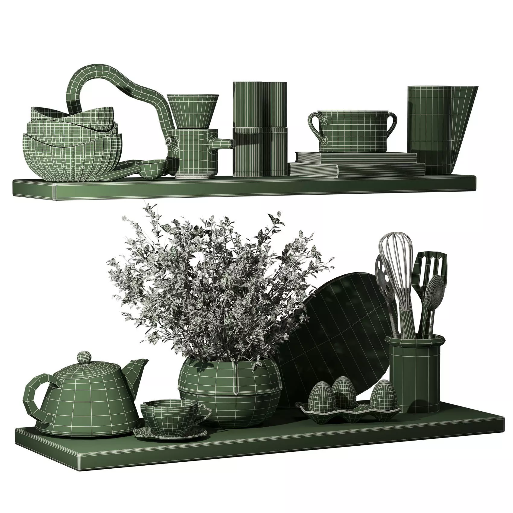 kitchen accessories072 3D model_5