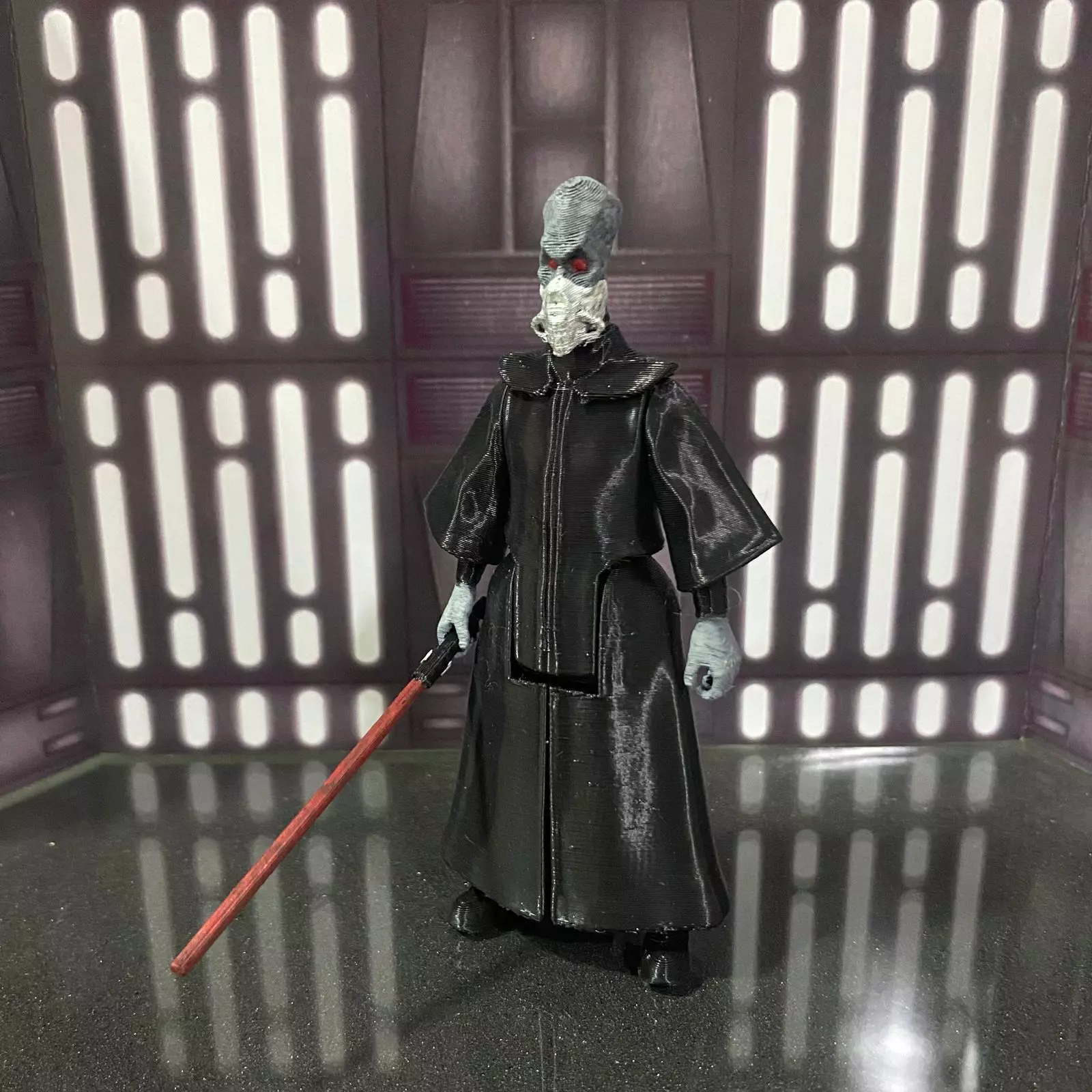 Darth plagueis star wars vintage toy kenner 3D print model_0