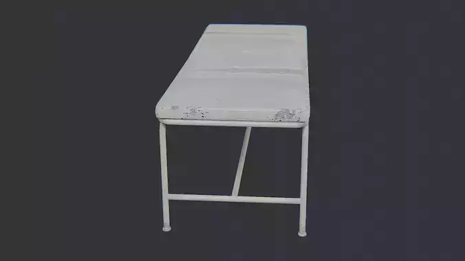 Medical Cot Bed with Metal Frame