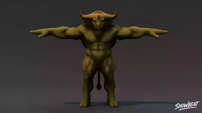 Classic Minotaur V02 T-Pose