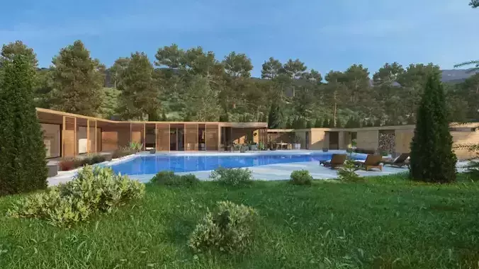 Archexteriors vol 27 - Exterior and interior of a building