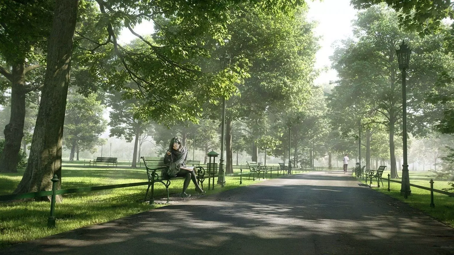 Archmodels vol 163 - high quality trees models 3D model_0