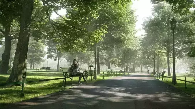 Archmodels vol 163 - high quality trees models 3D model