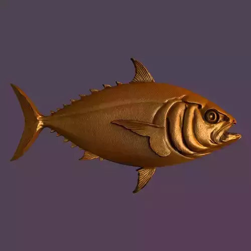 3d models for 3d printer Tuna Fish