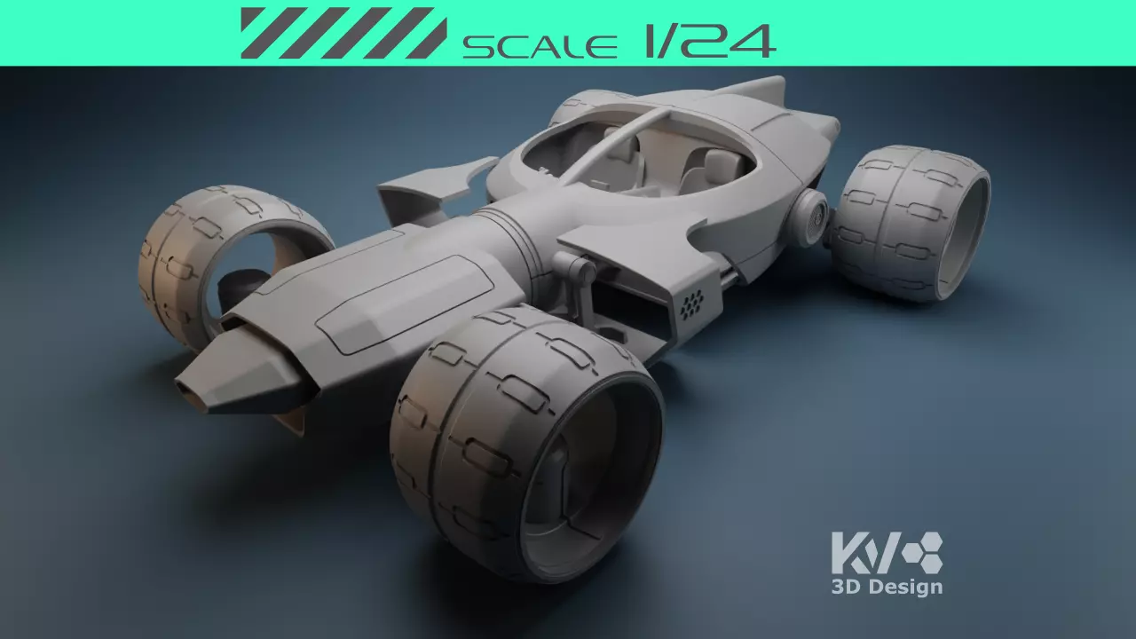 KV-Tron Legacy LIGHT RUNNER 3D print model_0