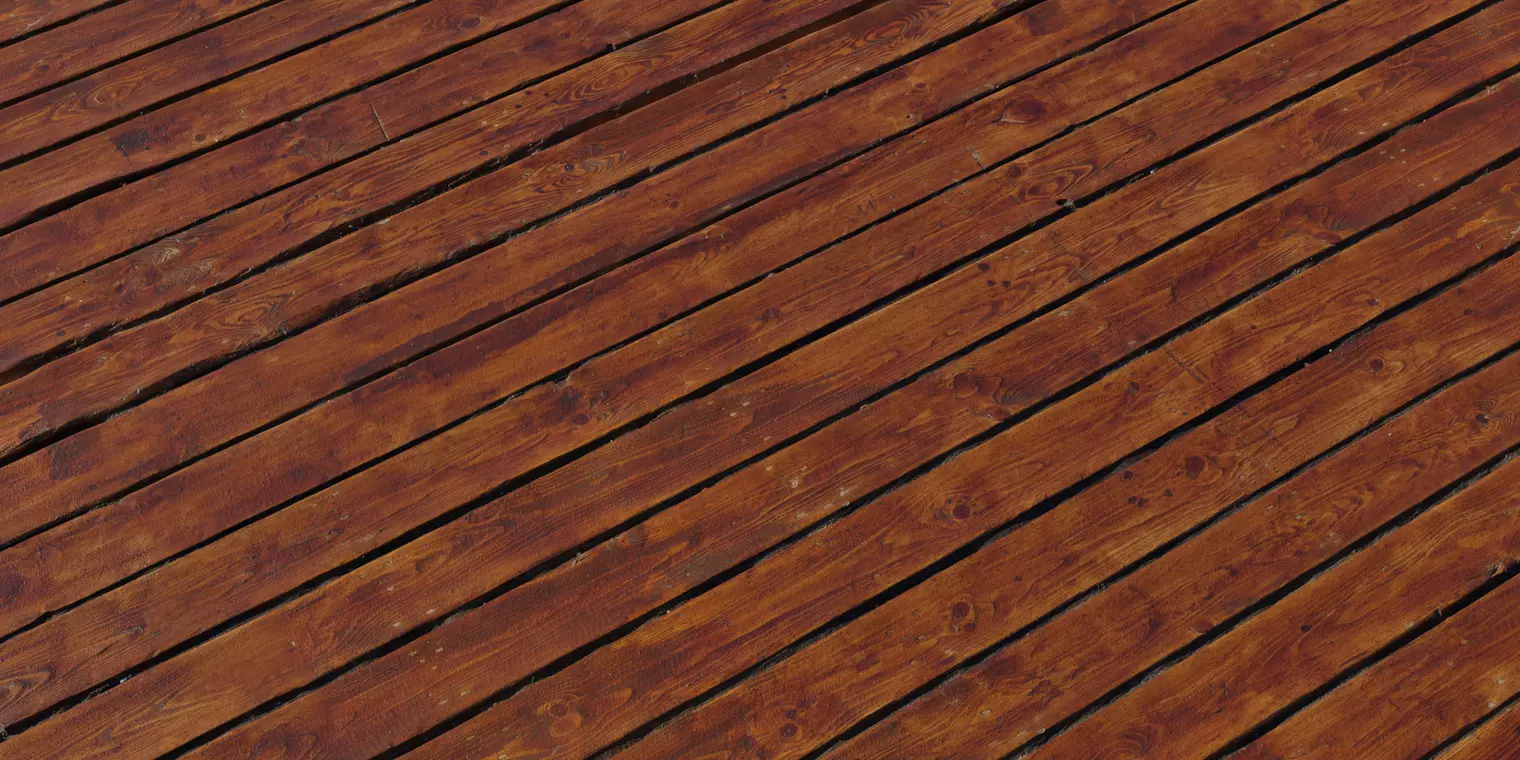 Vintage Varnished Wood Planks Floor Texture Texture_1