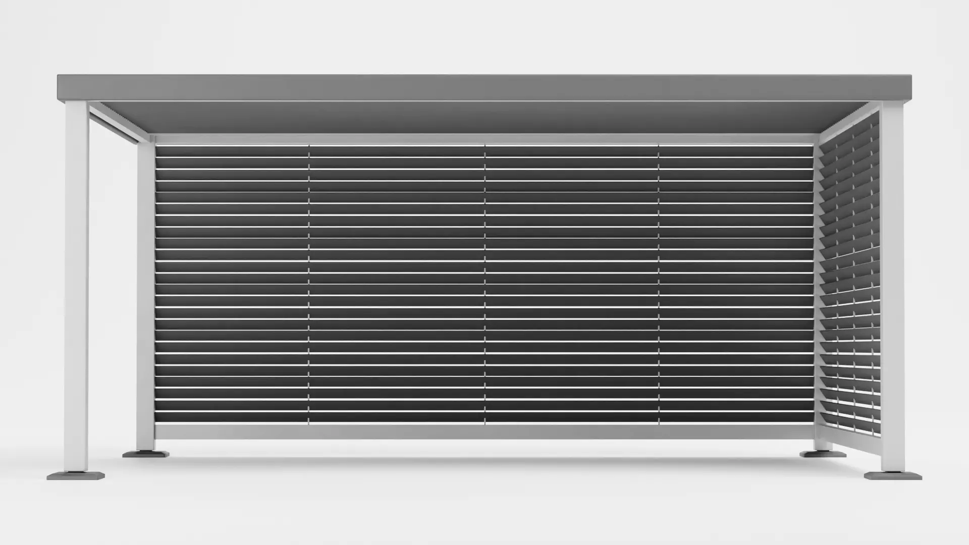 -Gazebo V10- Low-poly 3D model_1