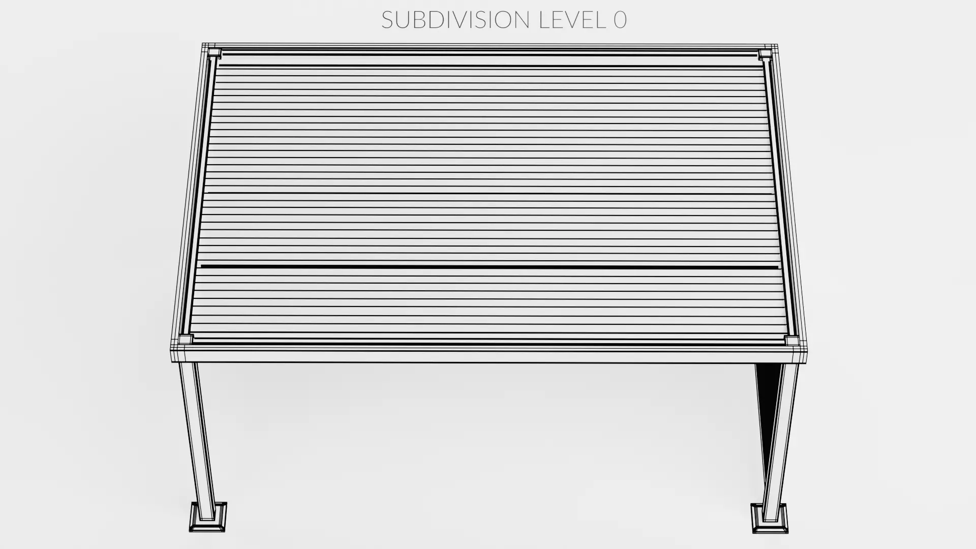 -Gazebo V10- Low-poly 3D model_9