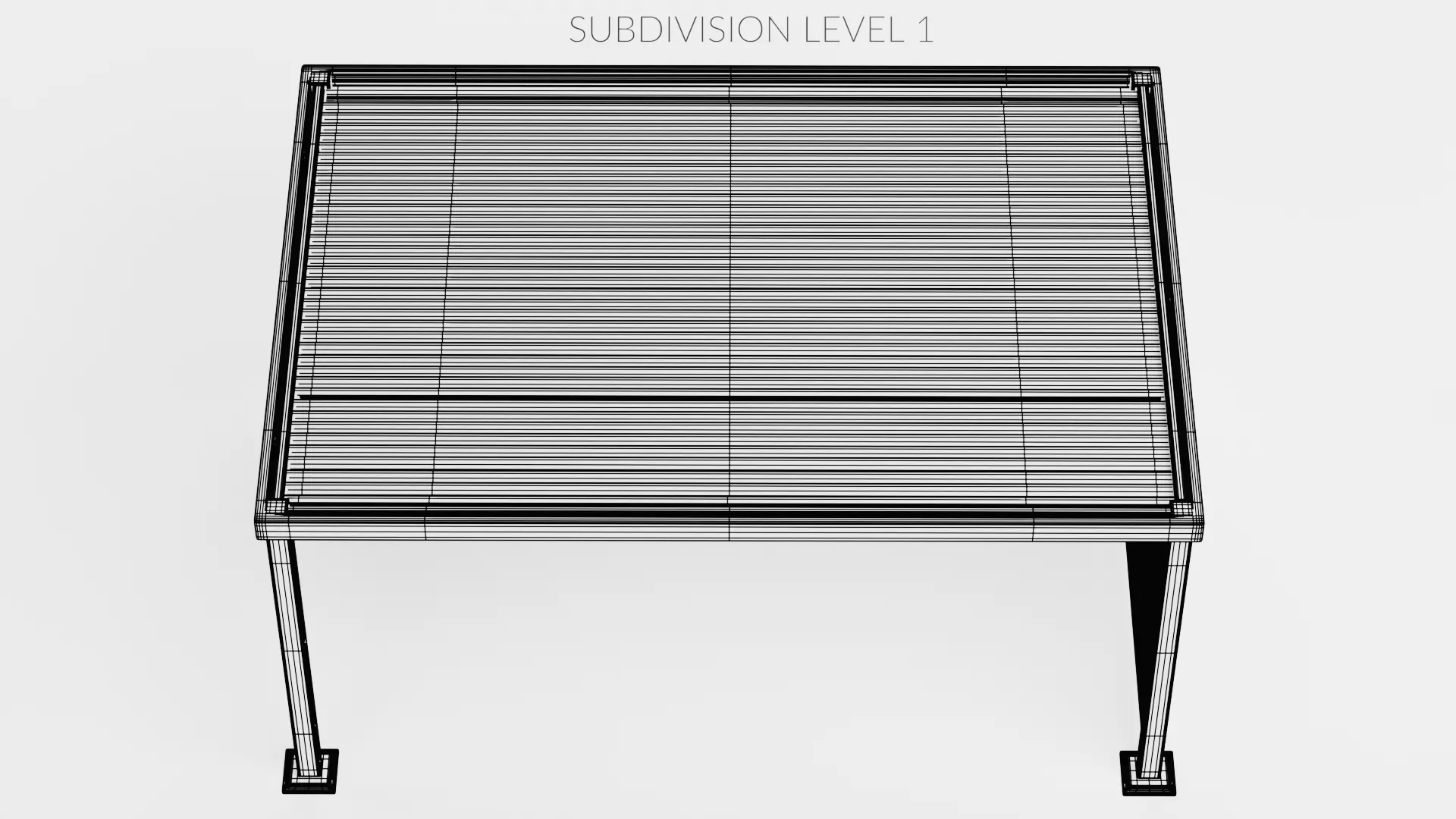 -Gazebo V10- Low-poly 3D model_10