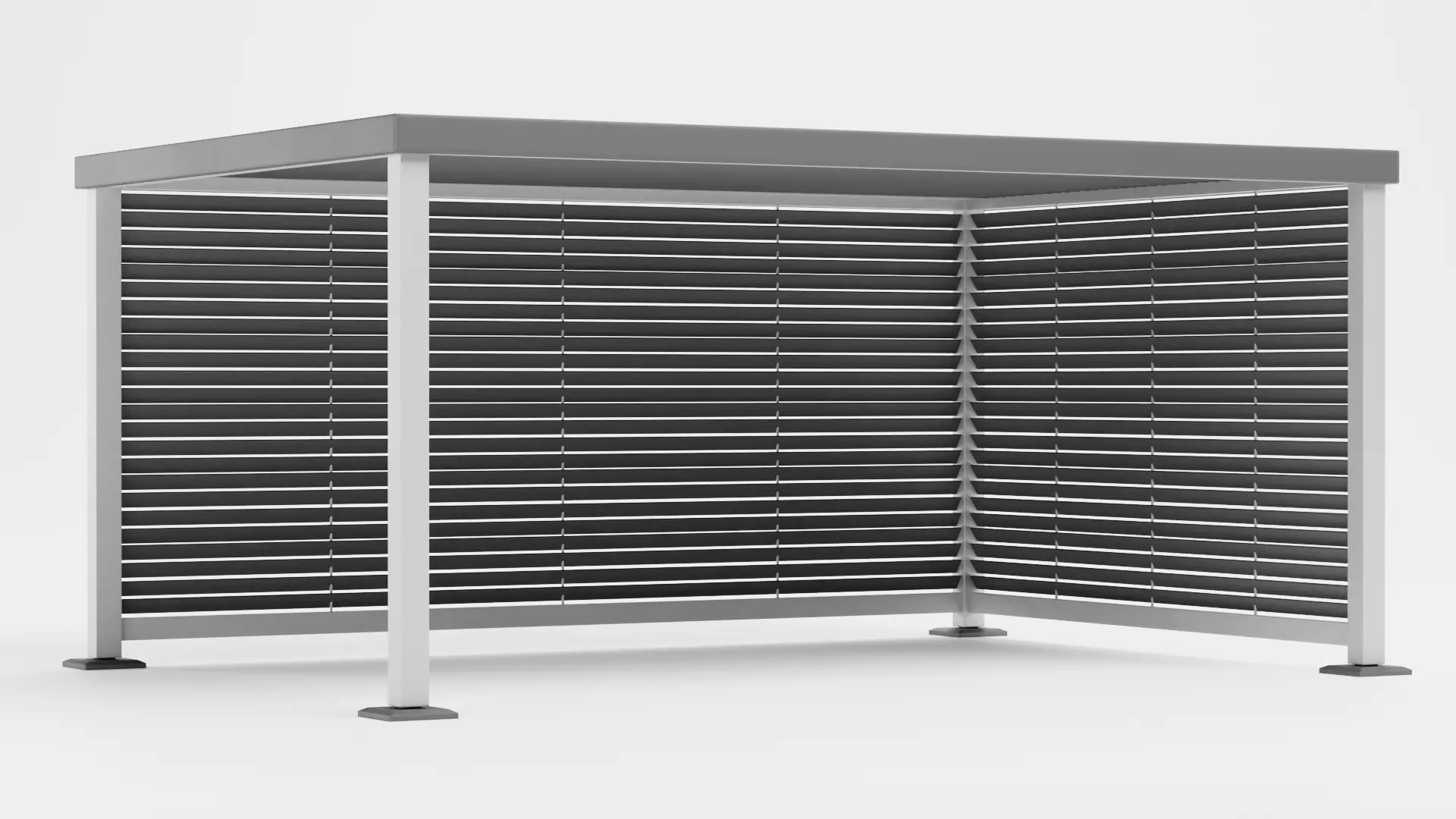 -Gazebo V10- Low-poly 3D model_0