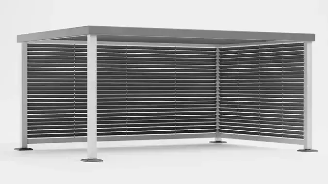 -Gazebo V10- Low-poly 3D model -Gazebo V10- Low-poly 3D model