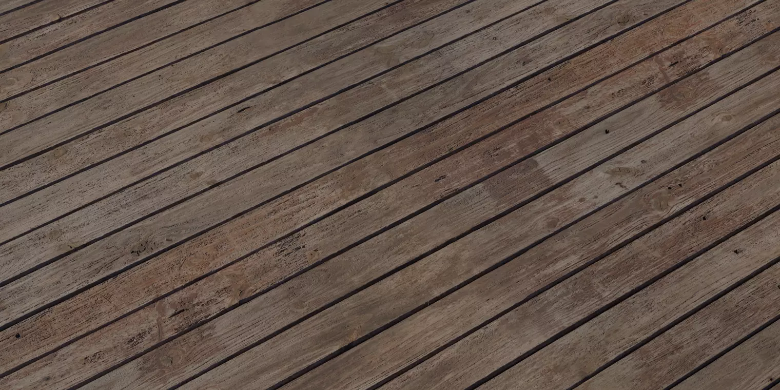 Weathered Boardwalk Wood Planks Texture_1