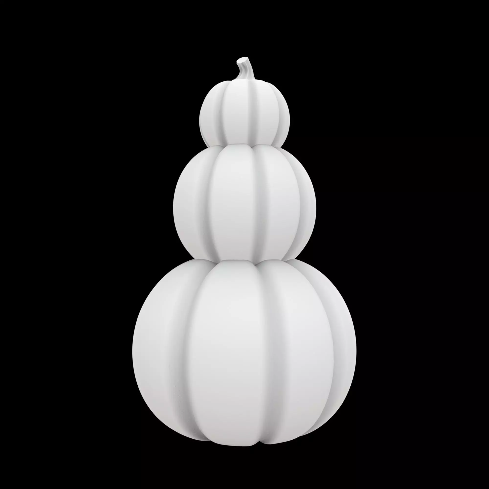 Pumpkin Stack Decoration 3D Print Model 3D print model