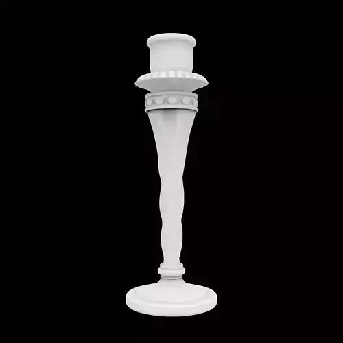 Torch Style Lamp Holder 3D Print Model