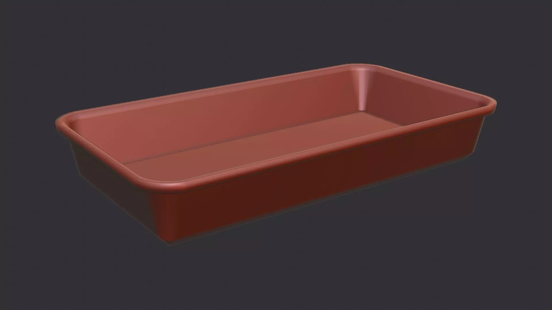 Medical Tools Tray for Clinic Use Low-poly 3D model_6