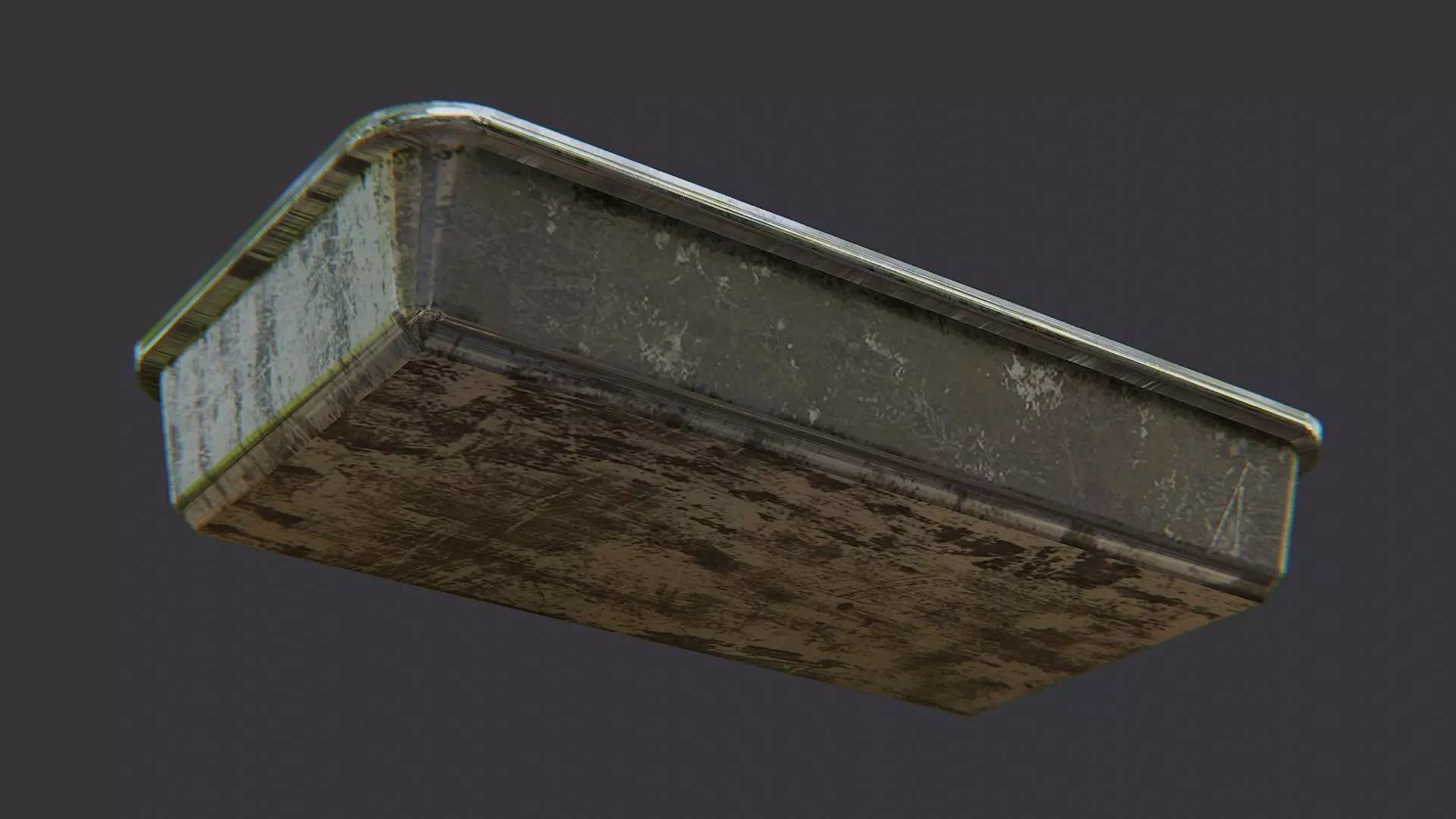 Medical Tools Tray for Clinic Use Low-poly 3D model_5