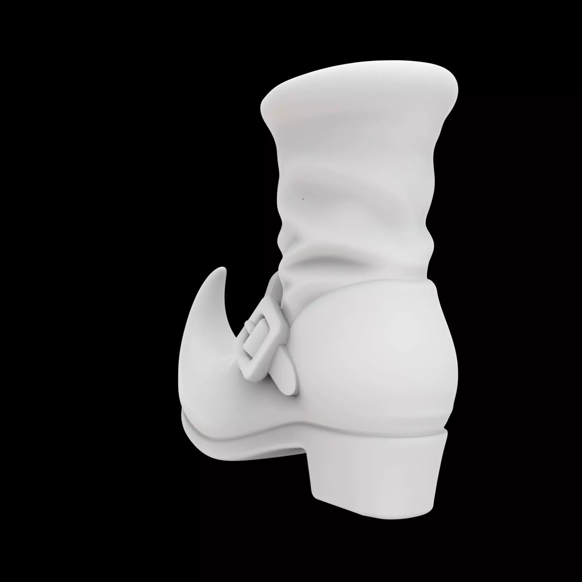 Witch Boot Decoration 3D Print Model 3D print model_3