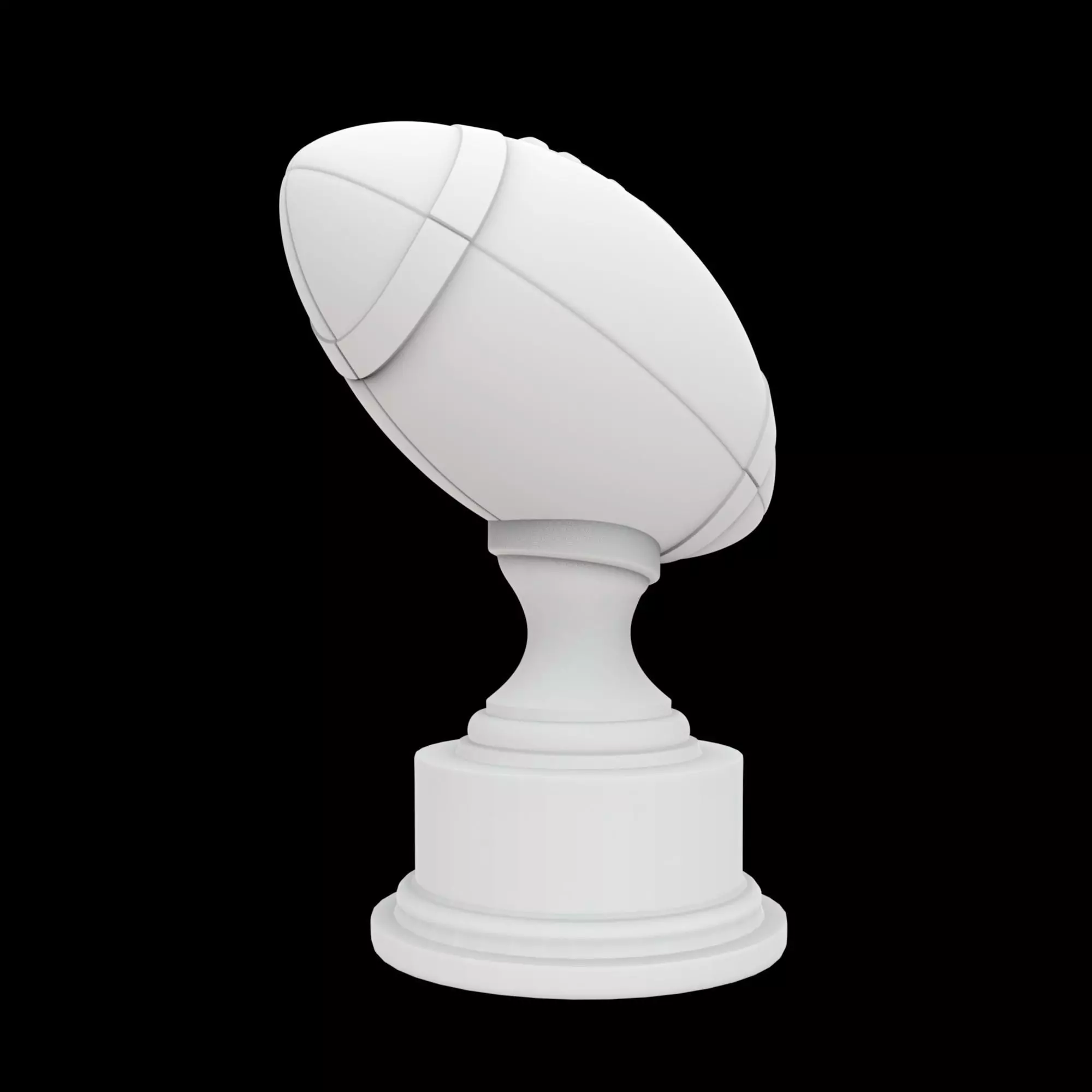 American Football Trophy 3D Print Model 3D print model_4