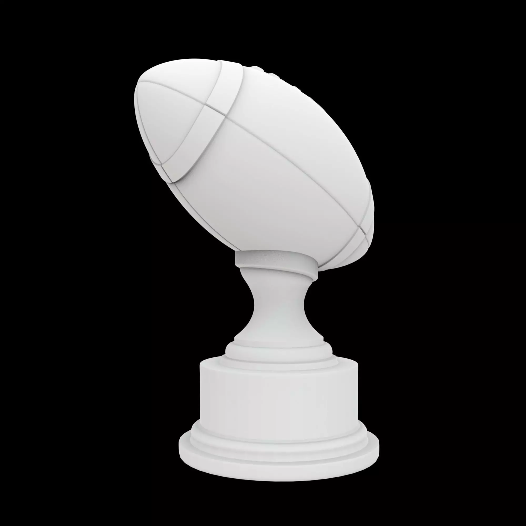 American Football Trophy 3D Print Model 3D print model_0