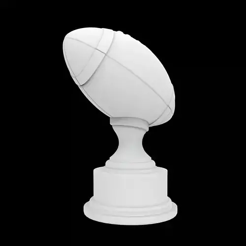 American Football Trophy 3D Print Model