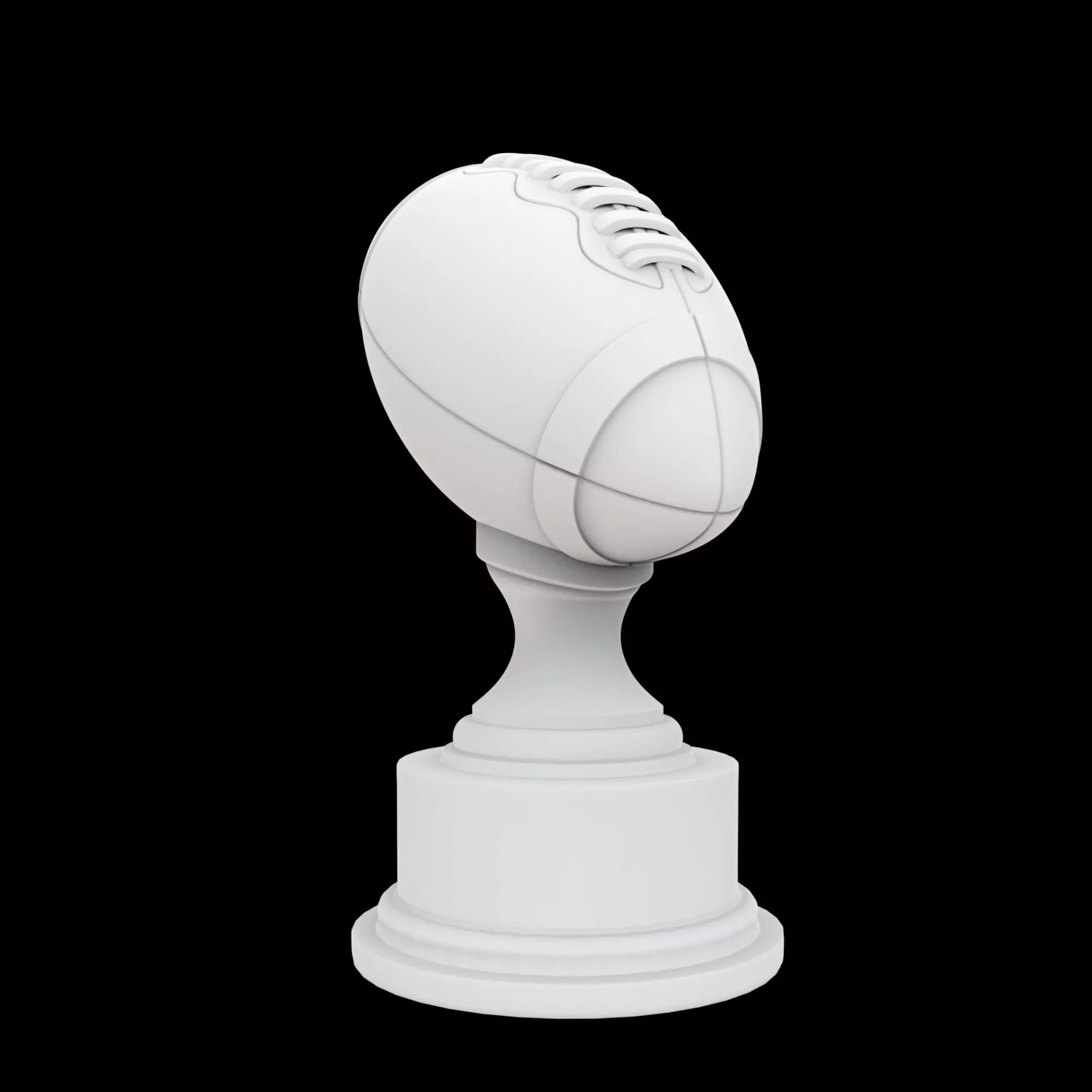 American Football Trophy 3D Print Model 3D print model_1