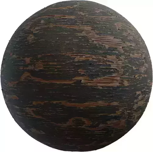 Distressed Painted Wood