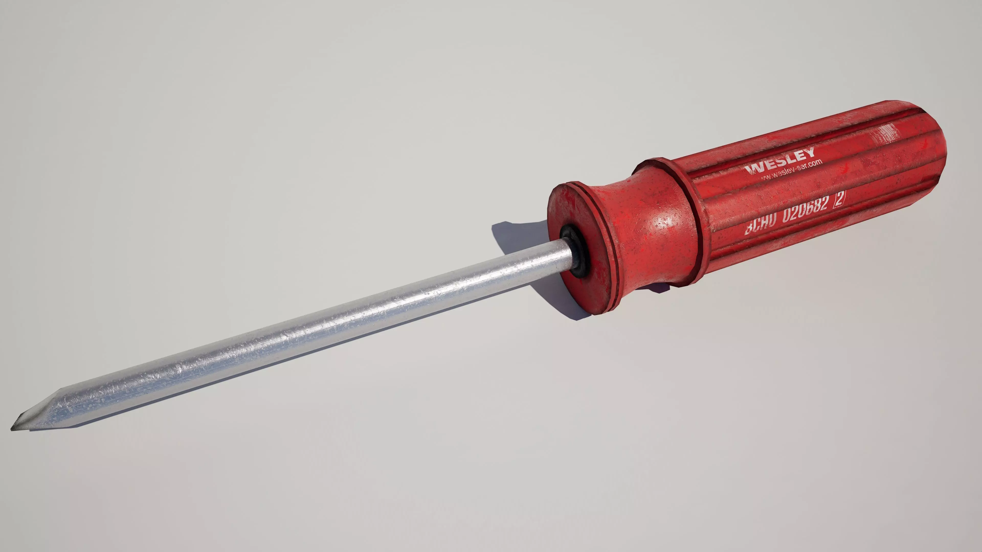 Hand Tool Pack Low-poly 3D model_8