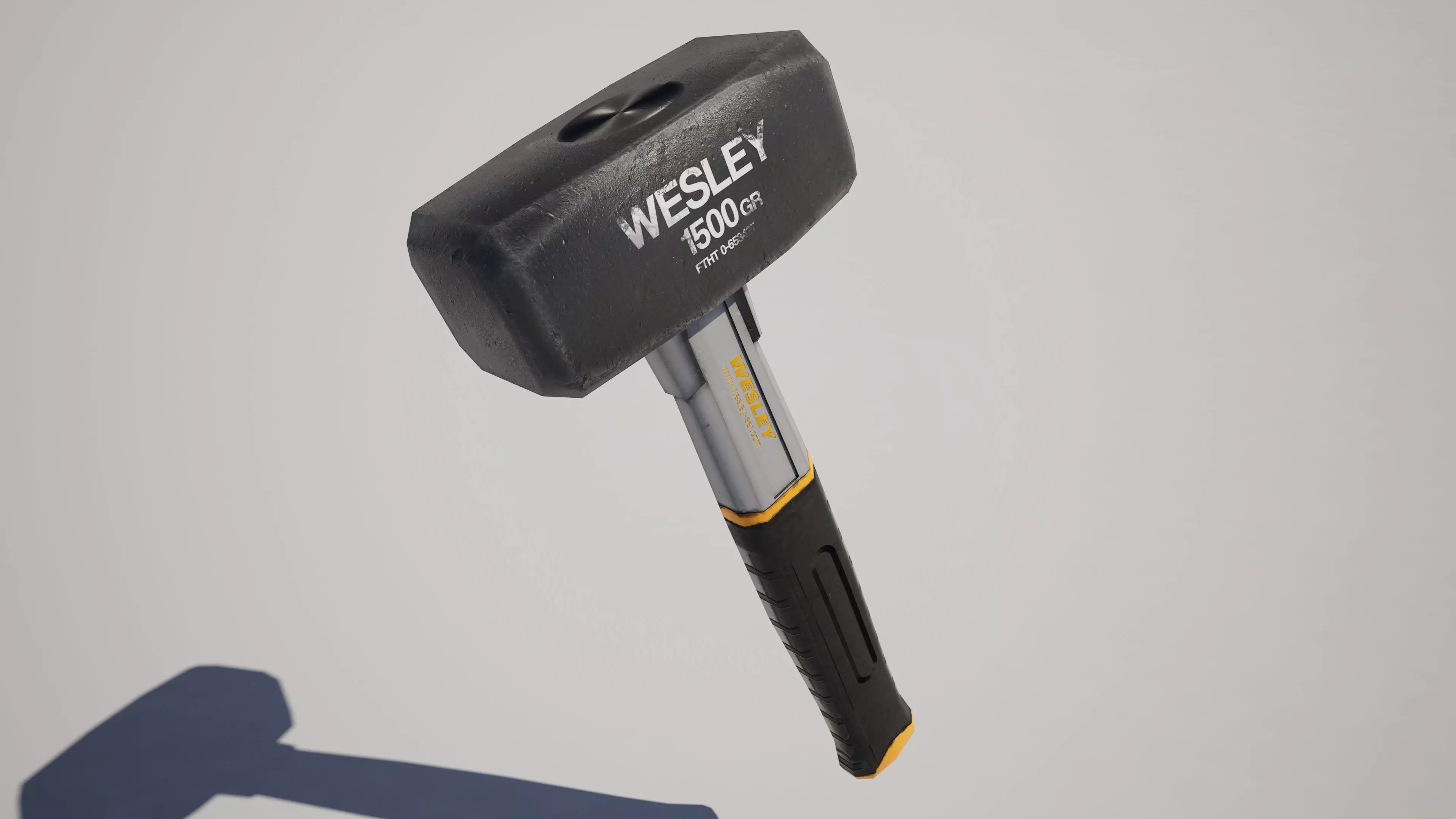 Hand Tool Pack Low-poly 3D model_12