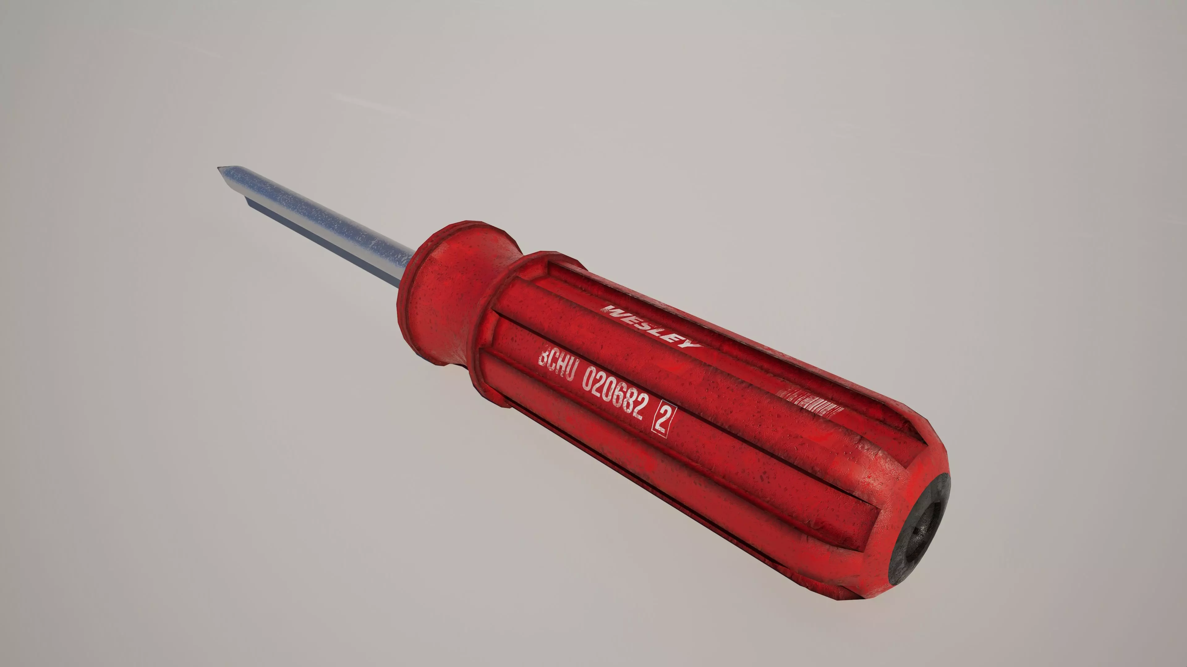 Hand Tool Pack Low-poly 3D model_9