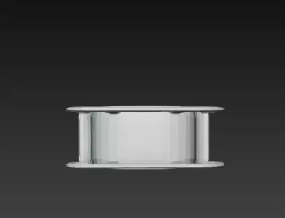 3D Christmas Sleigh Model Festive Holiday Scene 3D print model_15