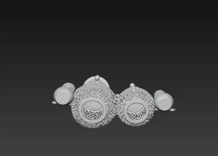 3D Snowman Family Model Merry Christmas Scene 3D print model_14