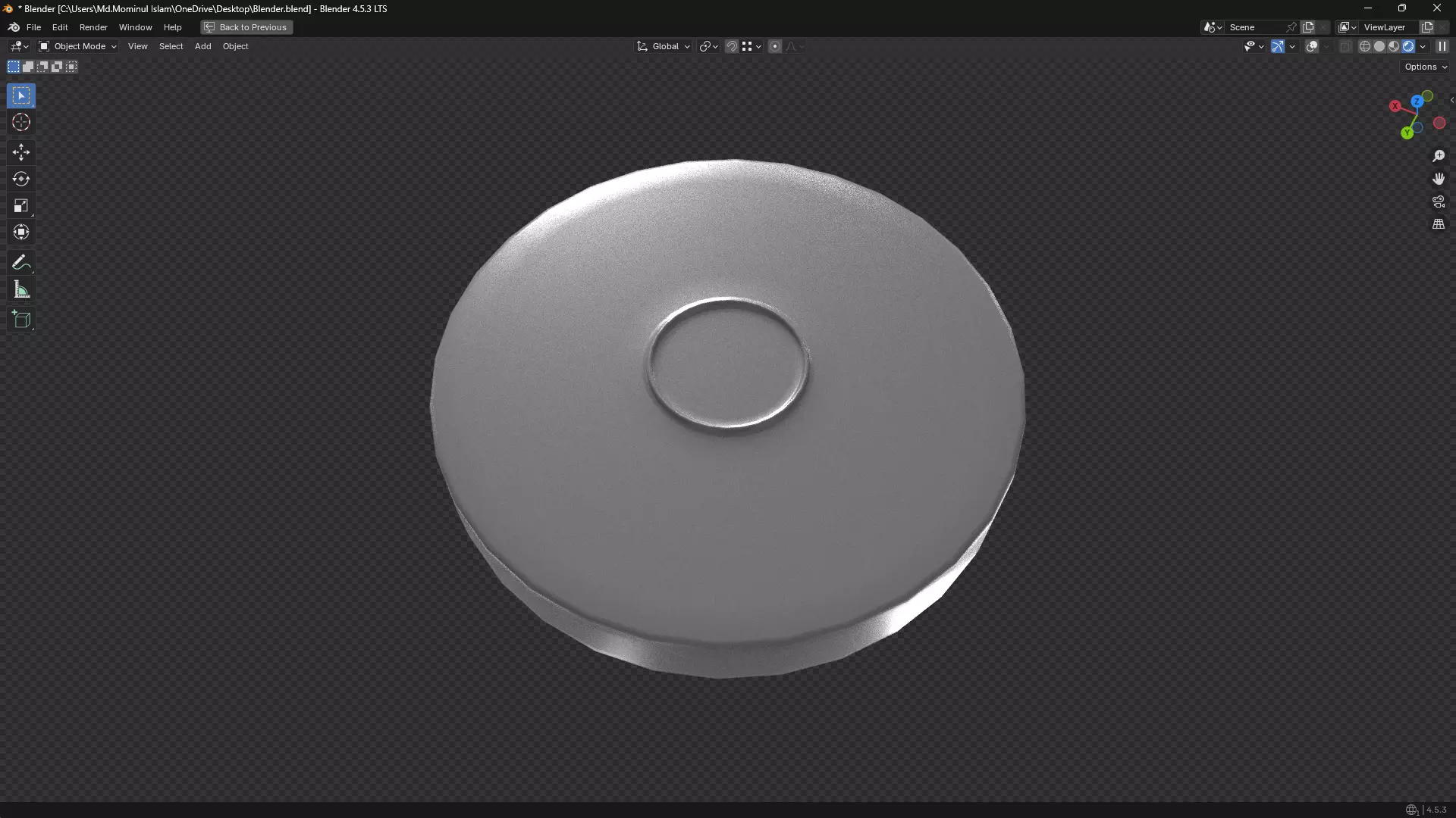 Injection Vial PBR Low-poly 3D model_27