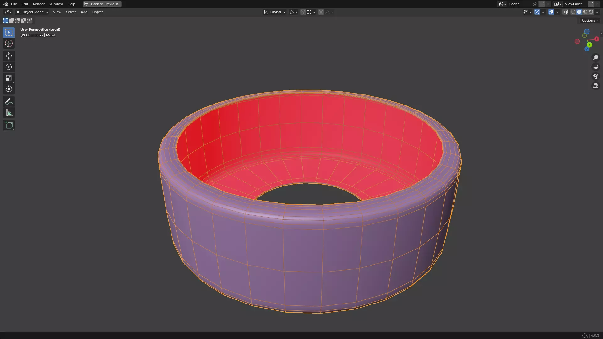 Injection Vial PBR Low-poly 3D model_43