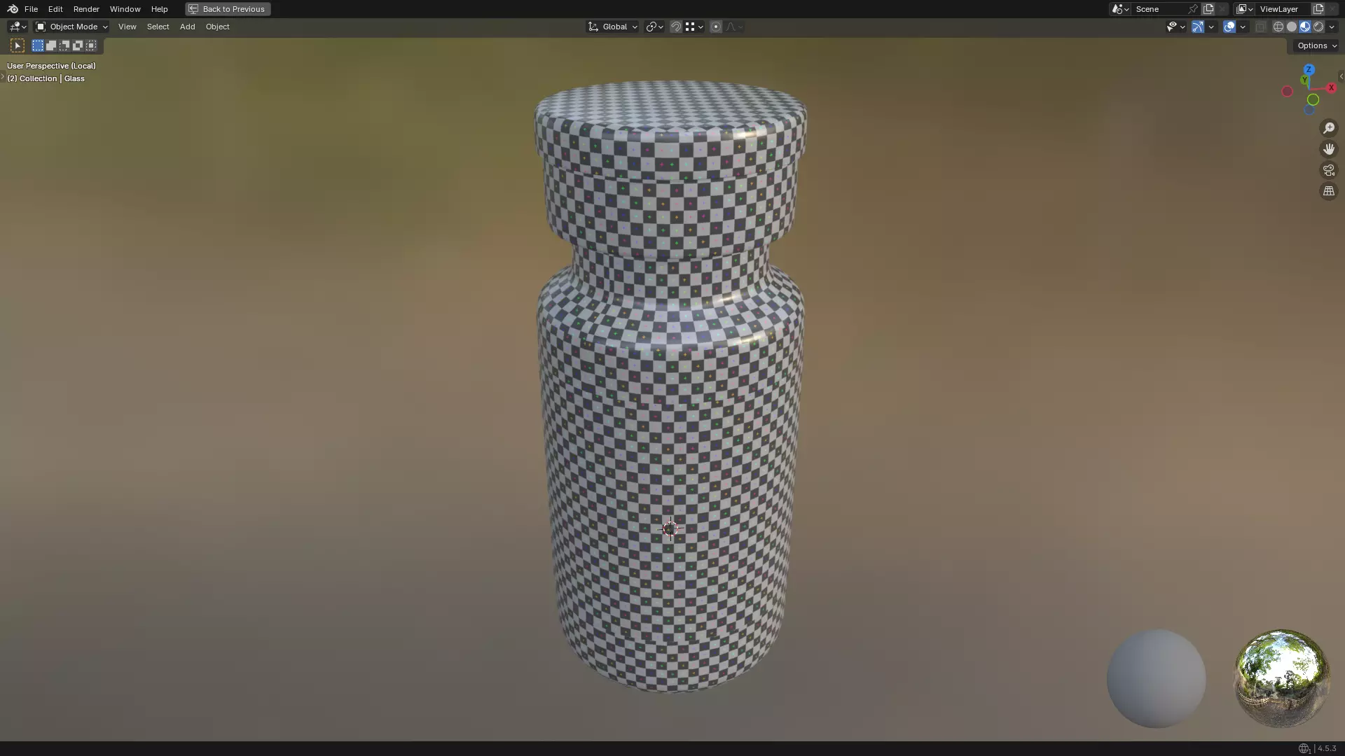 Injection Vial PBR Low-poly 3D model_51