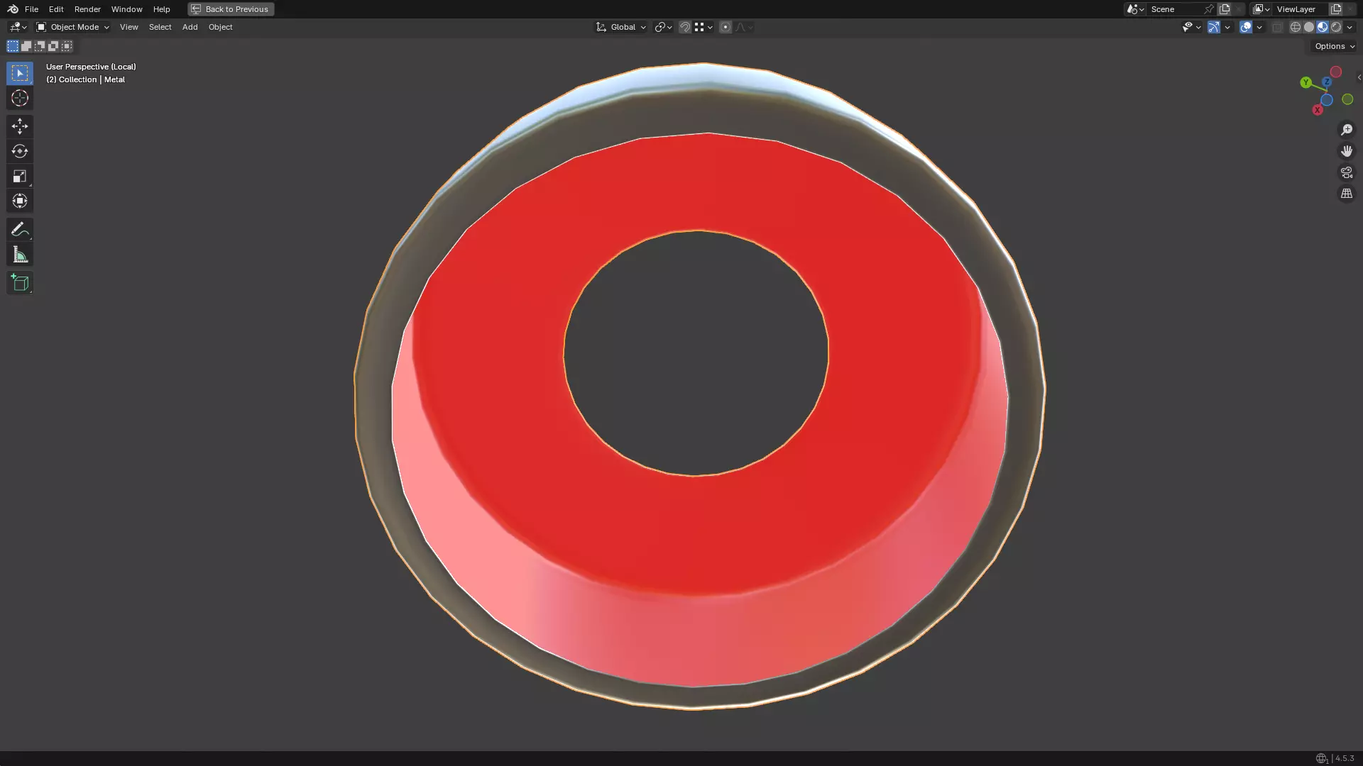 Injection Vial PBR Low-poly 3D model_41