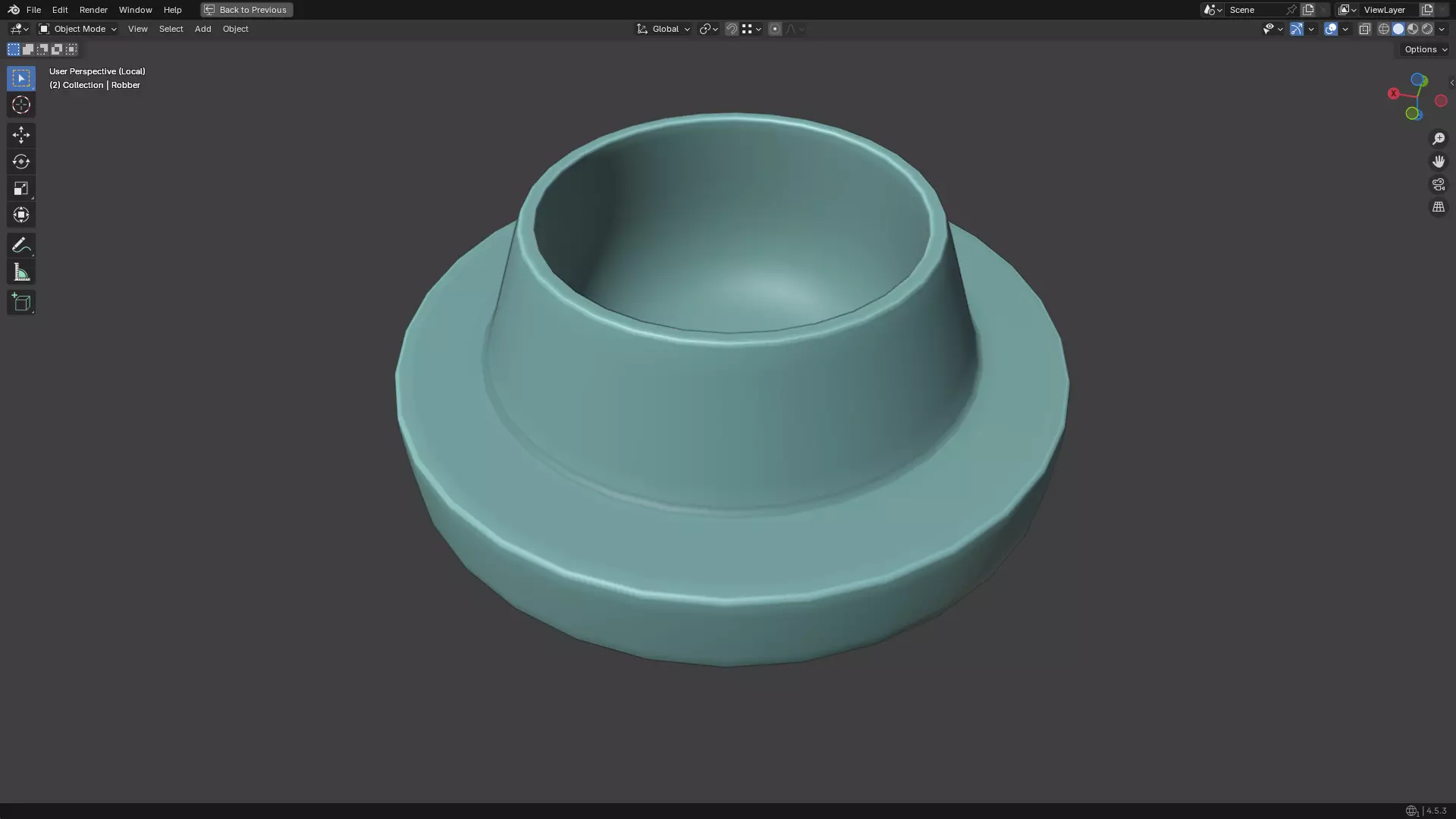 Injection Vial PBR Low-poly 3D model_45