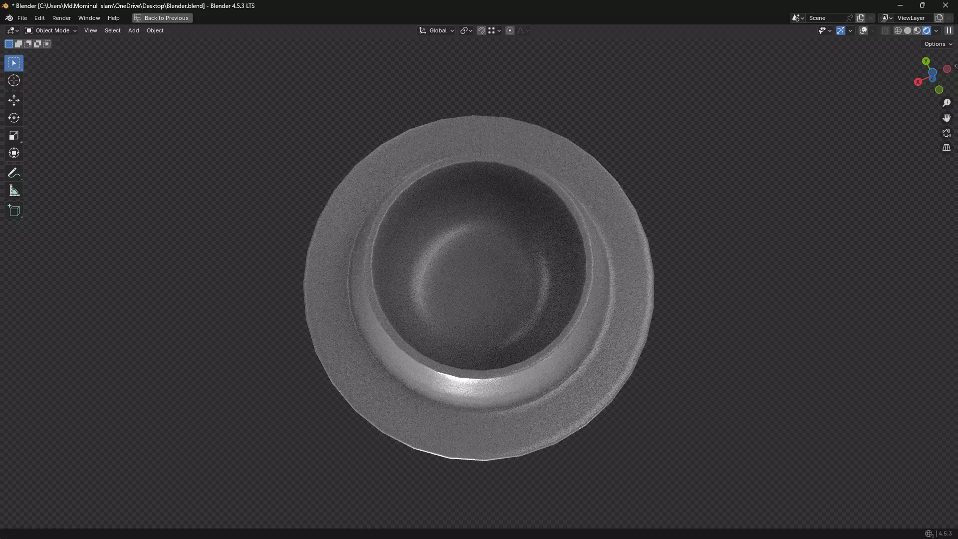 Injection Vial PBR Low-poly 3D model_28