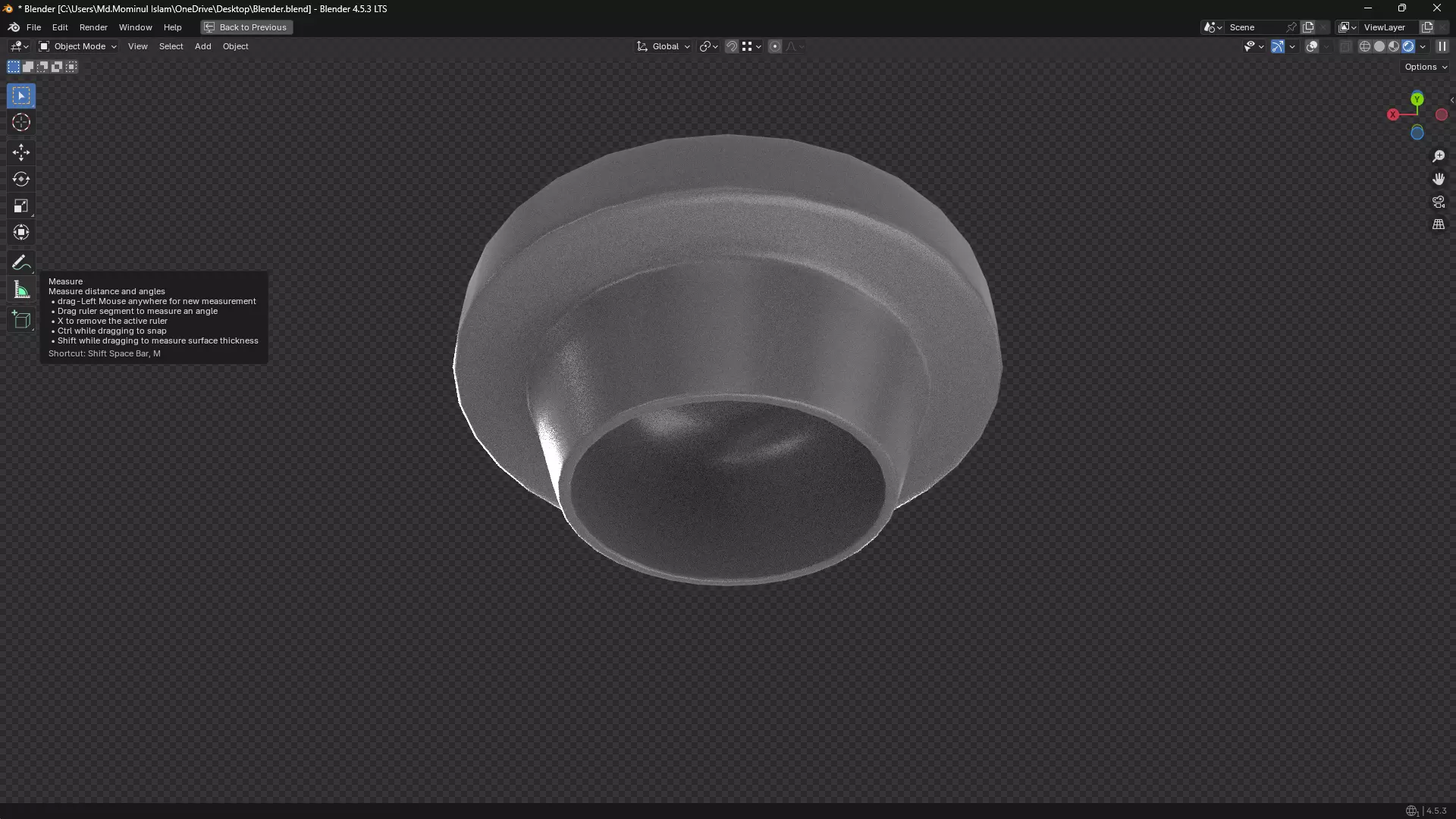 Injection Vial PBR Low-poly 3D model_29